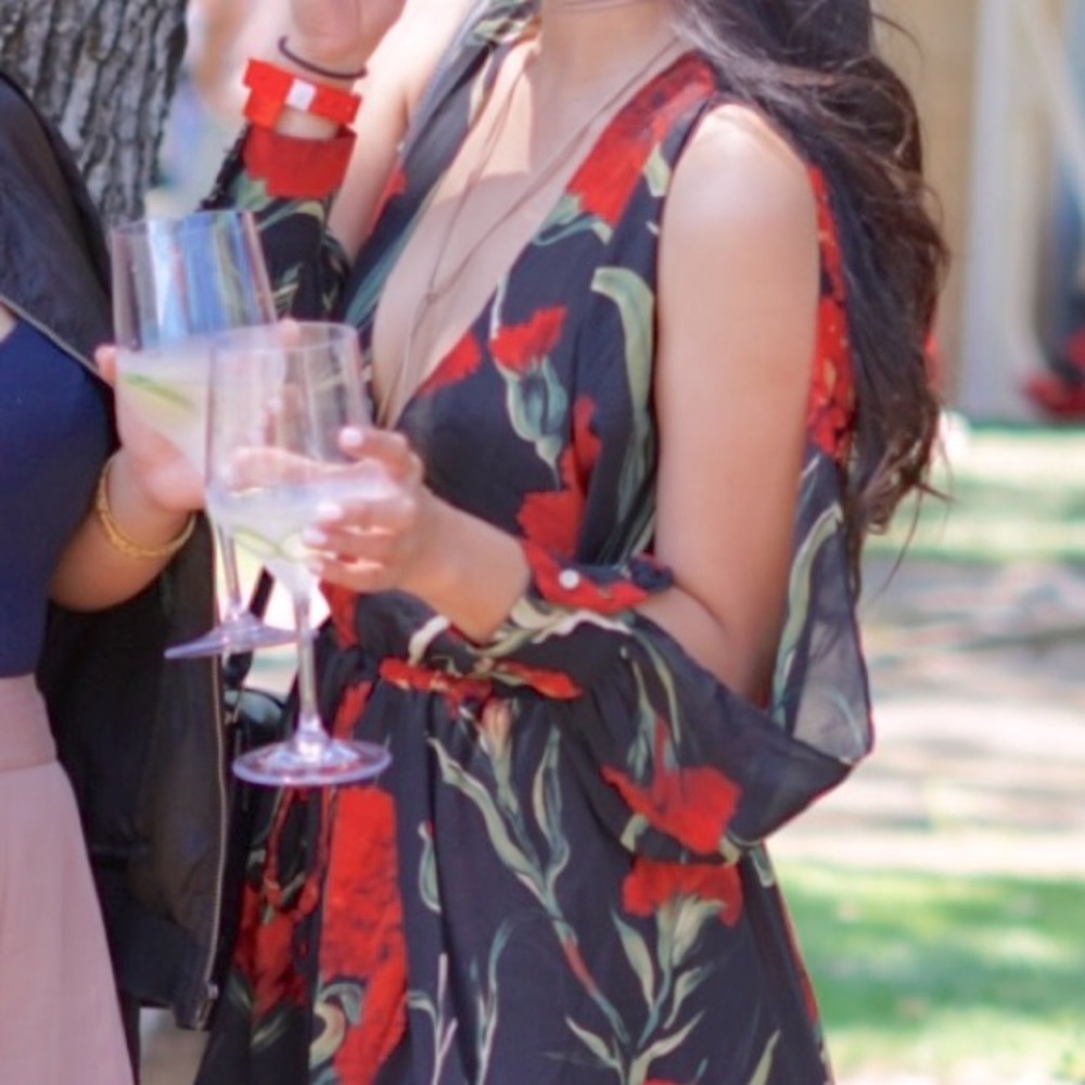 Black Floral Dress